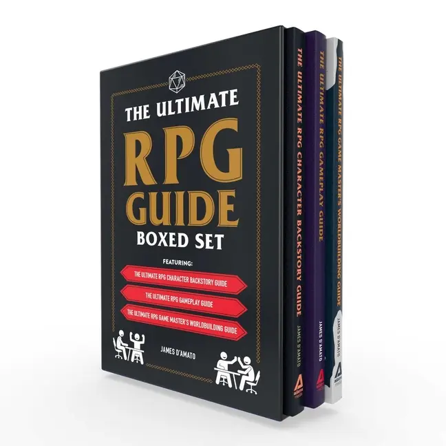 The Ultimate RPG Guide Boxed Set: Featuring the Ultimate RPG Character Backstory Guide, the Ultimate RPG Gameplay Guide, and the Ultimate RPG Game Mas by James D'Amato