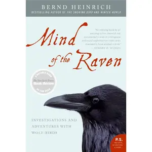 Mind of the Raven: Investigations and Adventures with Wolf-Birds by Bernd Heinrich [Paperback Book]