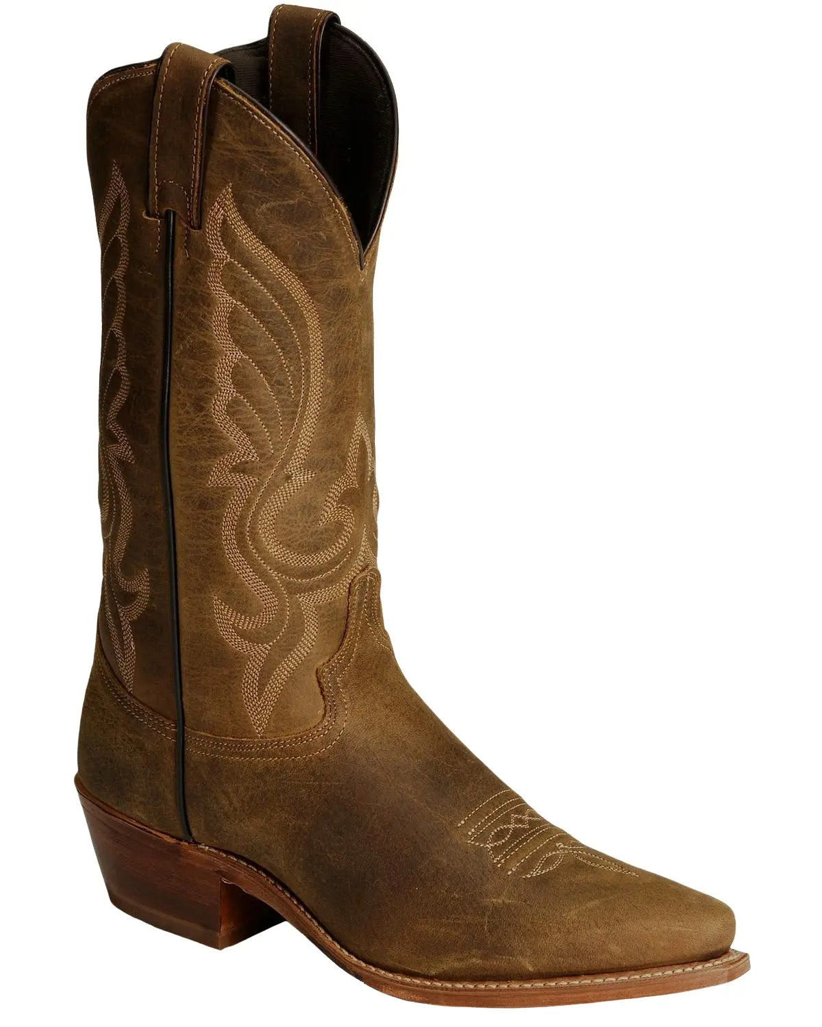 Abilene Men's Men'S Distressed Leather Western Boot Snip Toe - 6436