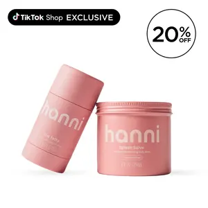 [Hanni Official] The Sensitive Skin Starter Kit (The Fatty + Fragrance Free Splash Salve)