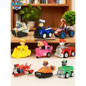 Inertial recoil patrol car, home decoration, the best holiday gift for good friends