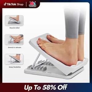 KEEP Slant Board for Calf Stretching Squats Calf Stretcher Incline Stretch Adjustable Wedge Footrest Professional for Knees Ankle Heel Feet Leg Pilates Shaping Machine Yoga Equipment,SummberVibes