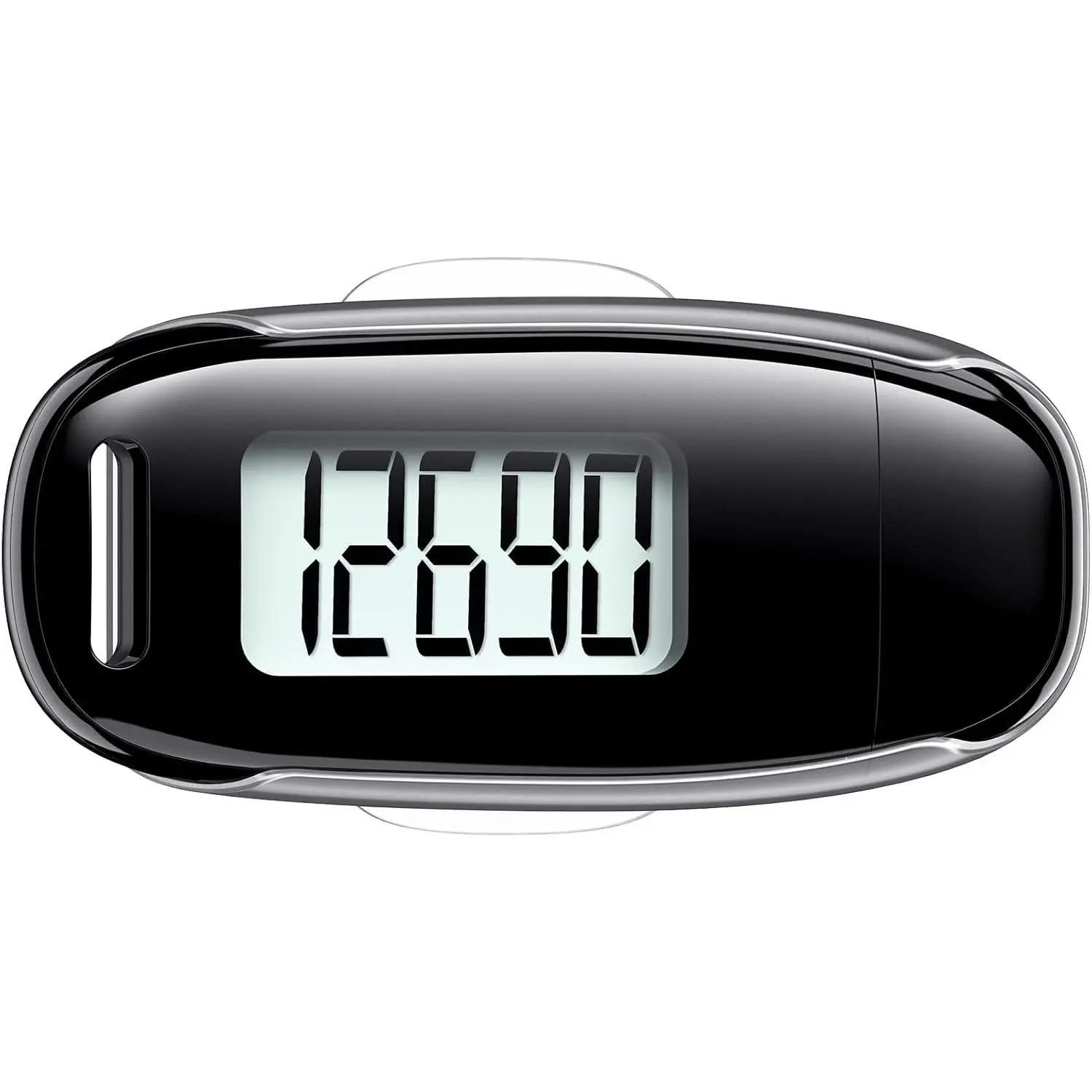 P-PDT03    3D Pedometer for Walking, Simple Walking Step Counter with Removable Clip and Strap, USB Rechargeable Step Tracker with Backlight, Accurate Step Counter for Men Women Kids Seniors