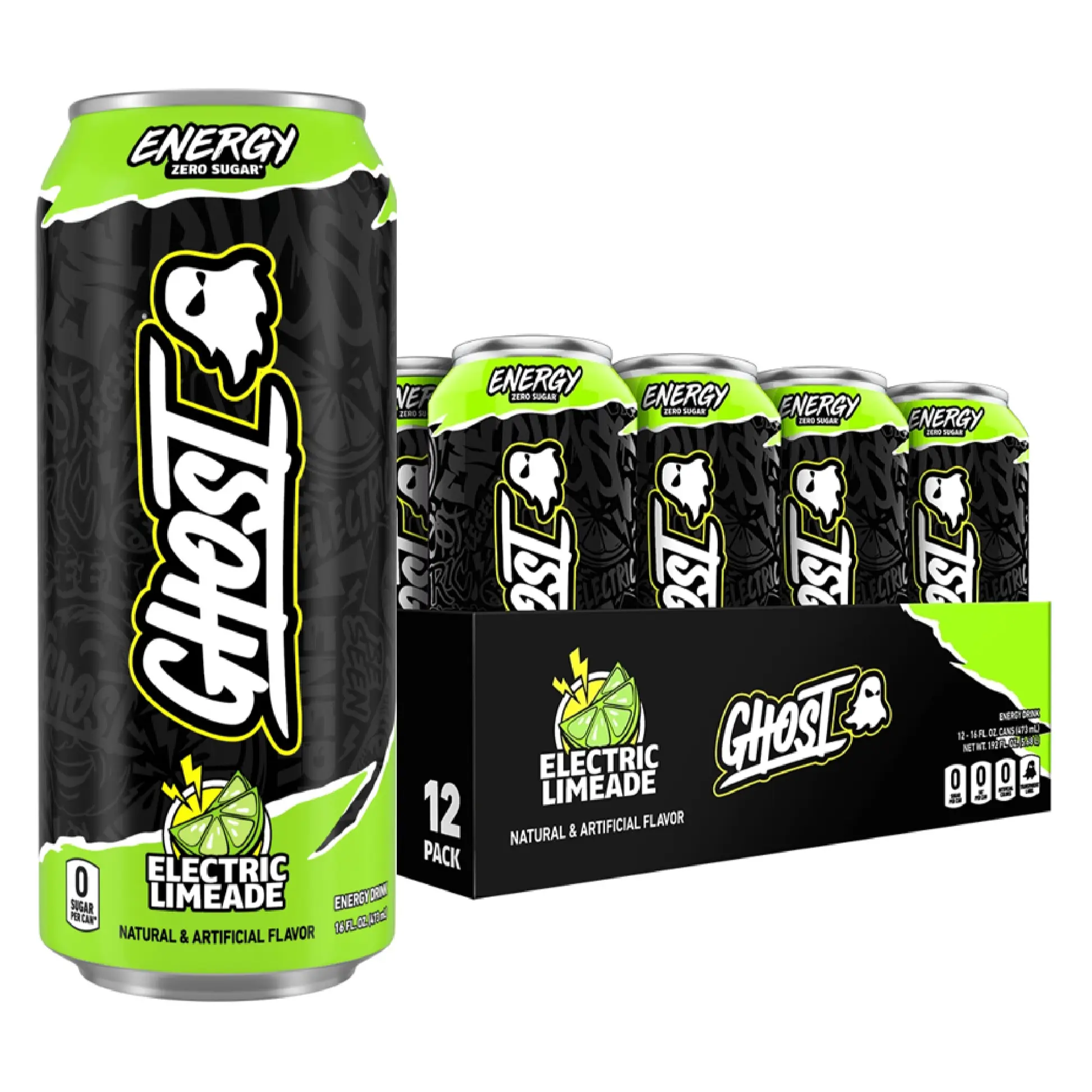 Electric Limeade  –  16oz (12-Pack)