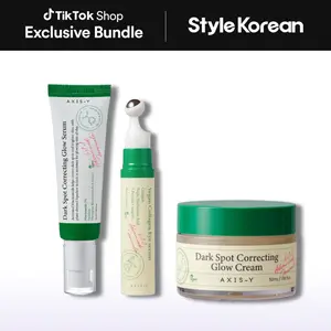 [AXIS-Y] Dark Spot Care Trio - Dark Spot Correcting Glow Serum, Vegan Collagen Eye Serum, Dark Spot Correcting Glow Cream