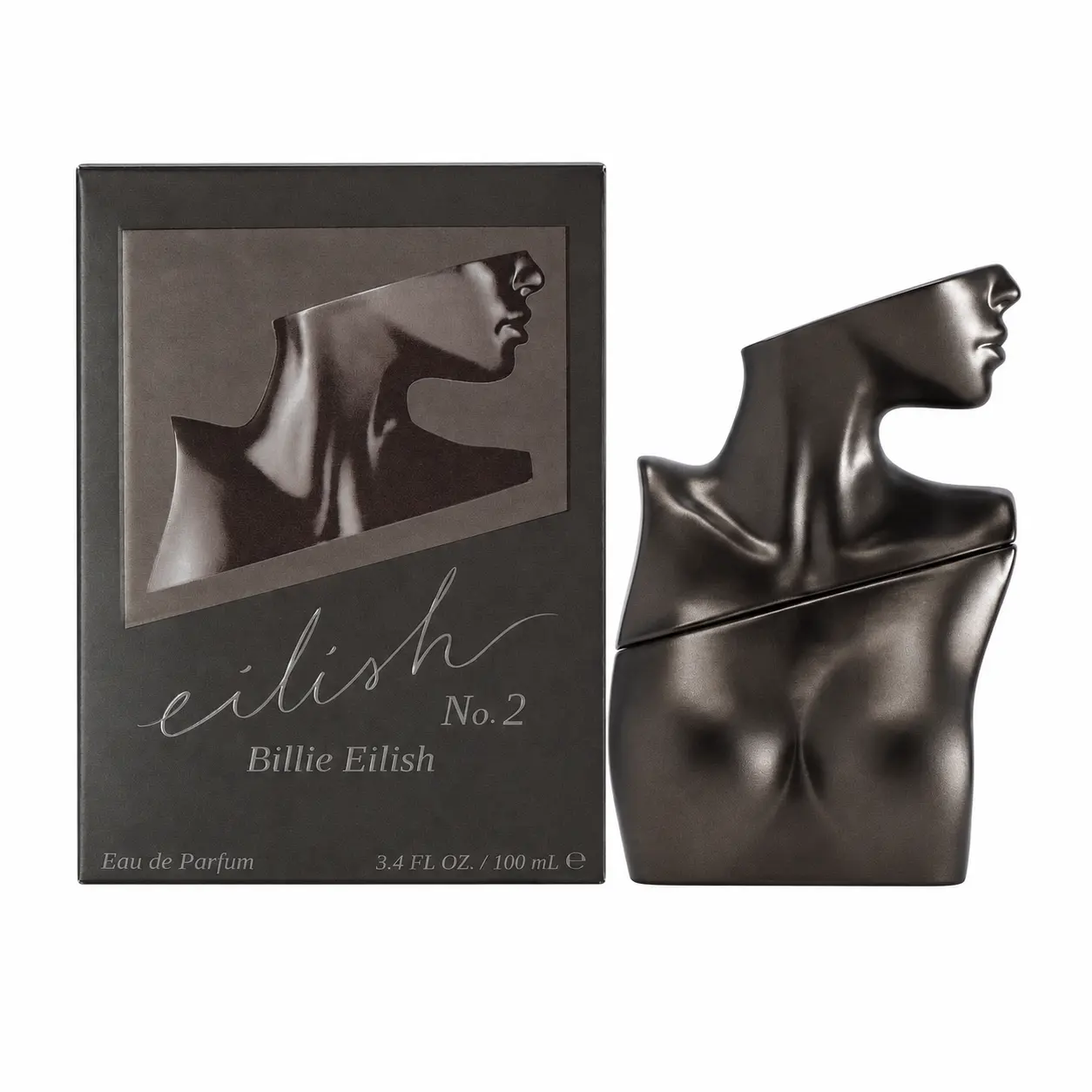 Billie Eilish Eilish No. 2 Eau de Parfum Spray for Women, Woody Floral Perfume with Apple Blossom, Wild Wet Poppy Flowers and Palo Santo, Vegan, Cruelty-Free, Full Size 3.4 fl oz / 100 mL