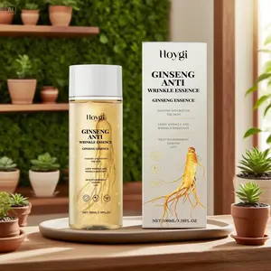 Hoygi Ginseng Gold Essence Liquid for Deep Wrinkles, Firming Eye Area, 30-Day Soft Radiant Skin Treatment