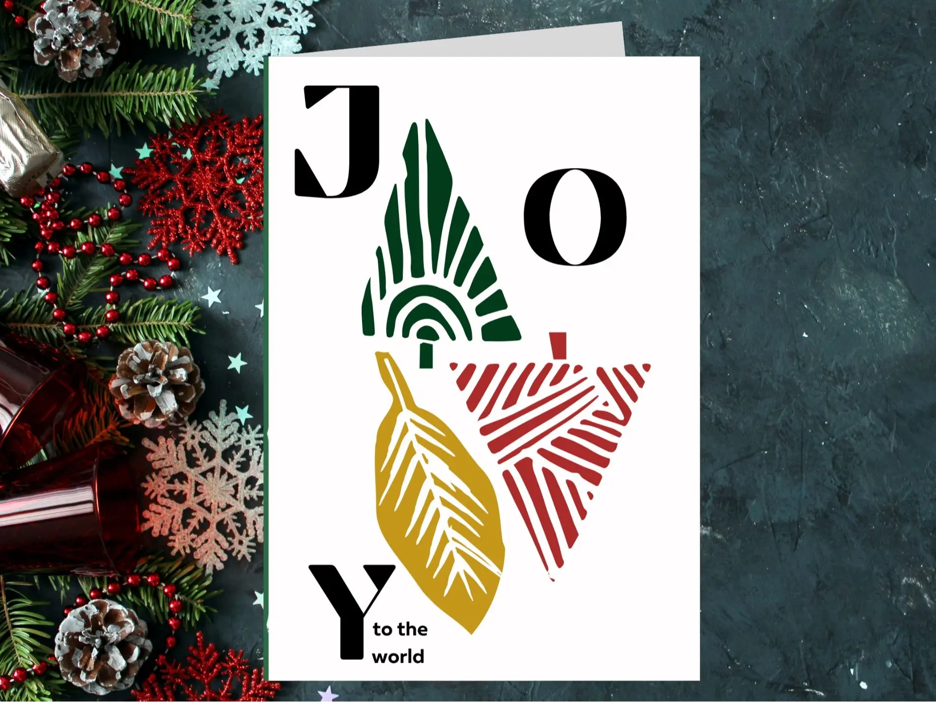 Personalized Greeting Cards 5.5" x 8.5" w/ Envelope | Custom Message | Holiday Cards | Christmas Gift | Unique Gifts for her | Gifts for him