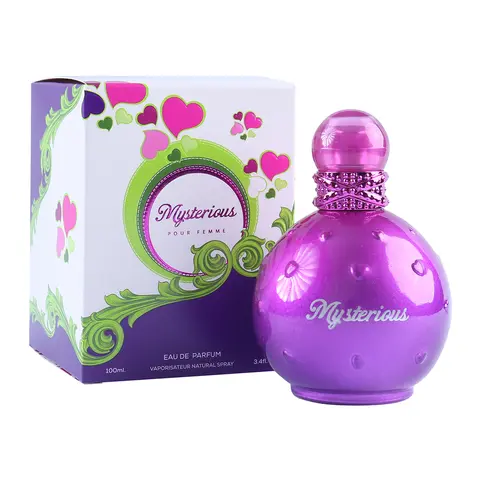 Mysterious Pour Femme Eau De Parfum Natural Spray for Women, 100ml/3.4fl.oz.