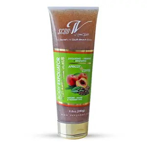 Scru-V Body Exfoliator with Coffee and Apricot - Daily Body Care