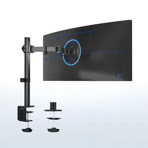Single Monitor Desk Mount - Up to 38" Screens