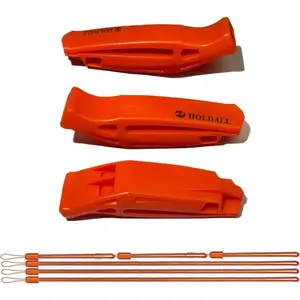 Emergency Safety Whistle with Lanyard, Loud Pea-Less Survival Whistles for Boating Kayaking Life Vest Paddle Board Rescue Signaling.