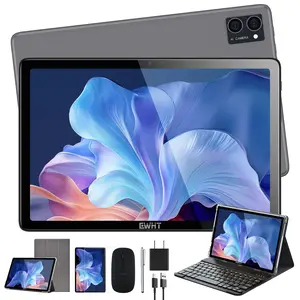New 10 Inch WIFI Tablet PC Android Cheap 5G RAM 12GB ROM 512GB Study Work Entertainment Tablette With Keyboard Case Pen Laptop