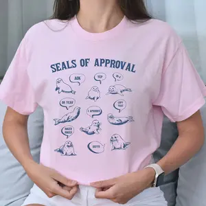 Seals Of Approval Funny Shirt, Seal T-Shirt, Funny Sayings Shirt, Seal Lover Gift, Ocean Animal Shirt, Silly Shirt Gifts