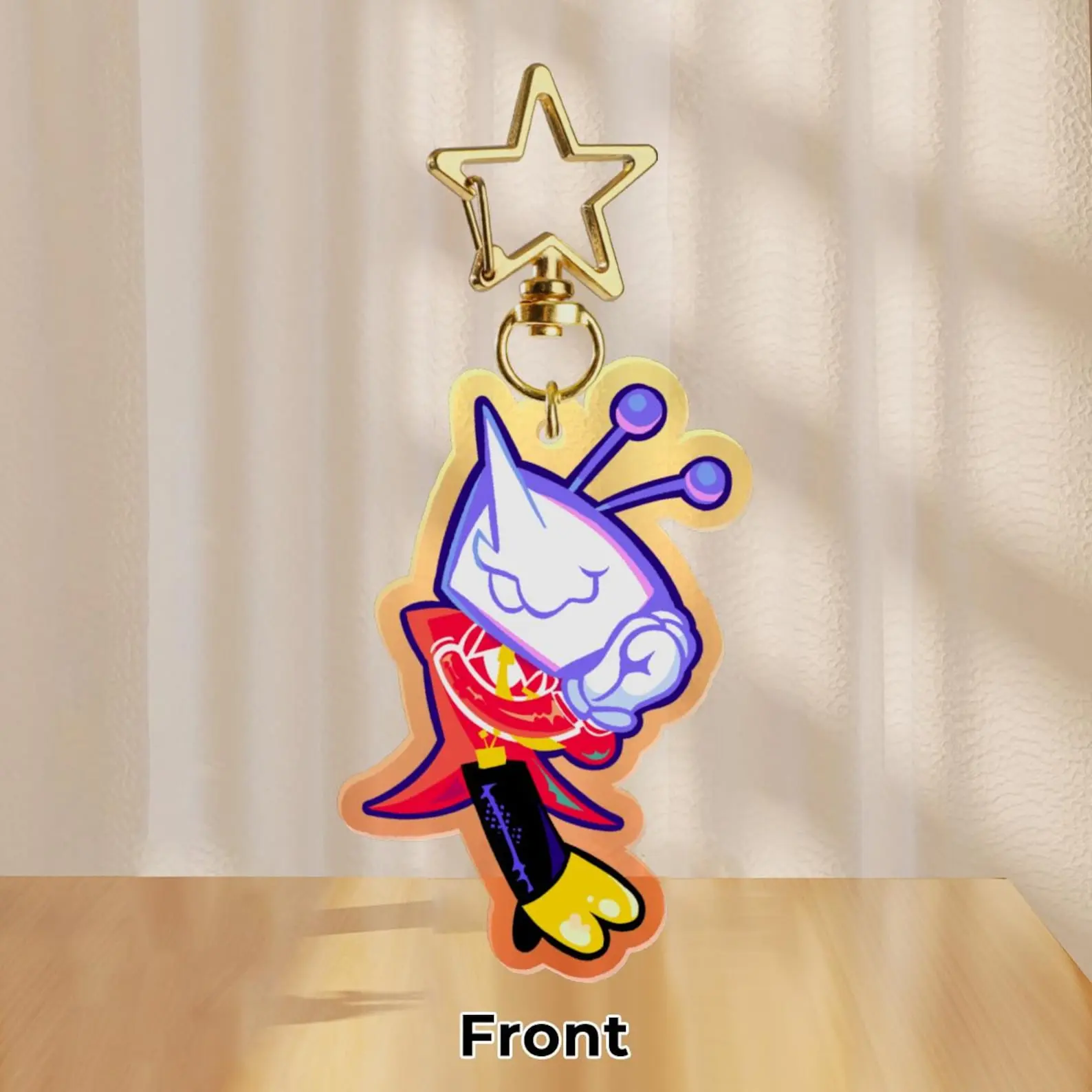 Deltarune Mr. (Ant) Tenna Keychain – Cool Accessory for Bags, Keys