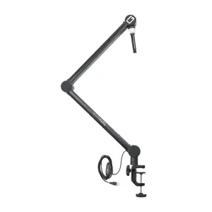 Gator Frameworks Boom Mic Stand W/ Led Light *USA Small Business*