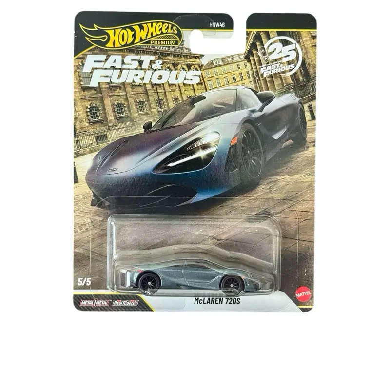 Hot Wheels Premium McLaren 720s Fast & Furious 1:64 Diecast Car