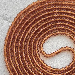 MANUKA - Topaz Tie On Waistbeads - 45 to 60 inches Waist Beads - Gold waistbeads - Made By Venus Waistbeads