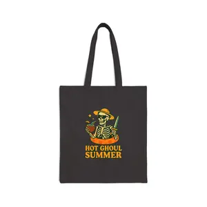 Hot Ghoul Summer Tote – Spooky Vibes, Everyday Hauls - Eco-Friendly