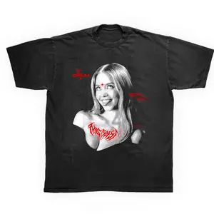 Kenn Carsonn Y2k Opium Aesthetic Teen X Hip-Hop Rap T- Shirt, Sydney Sweeney Streetstyle Graphic Concert Shirt, Music Gift for Him Her, Gift for fans