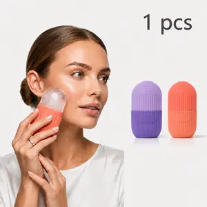 Face Ice Cube Silicone Mask, Reusable Facial Cooling & Massage Tool for Puffiness, Skin Care