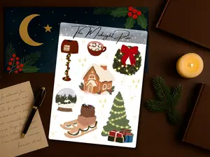 Christmas Night Sticker Sheet