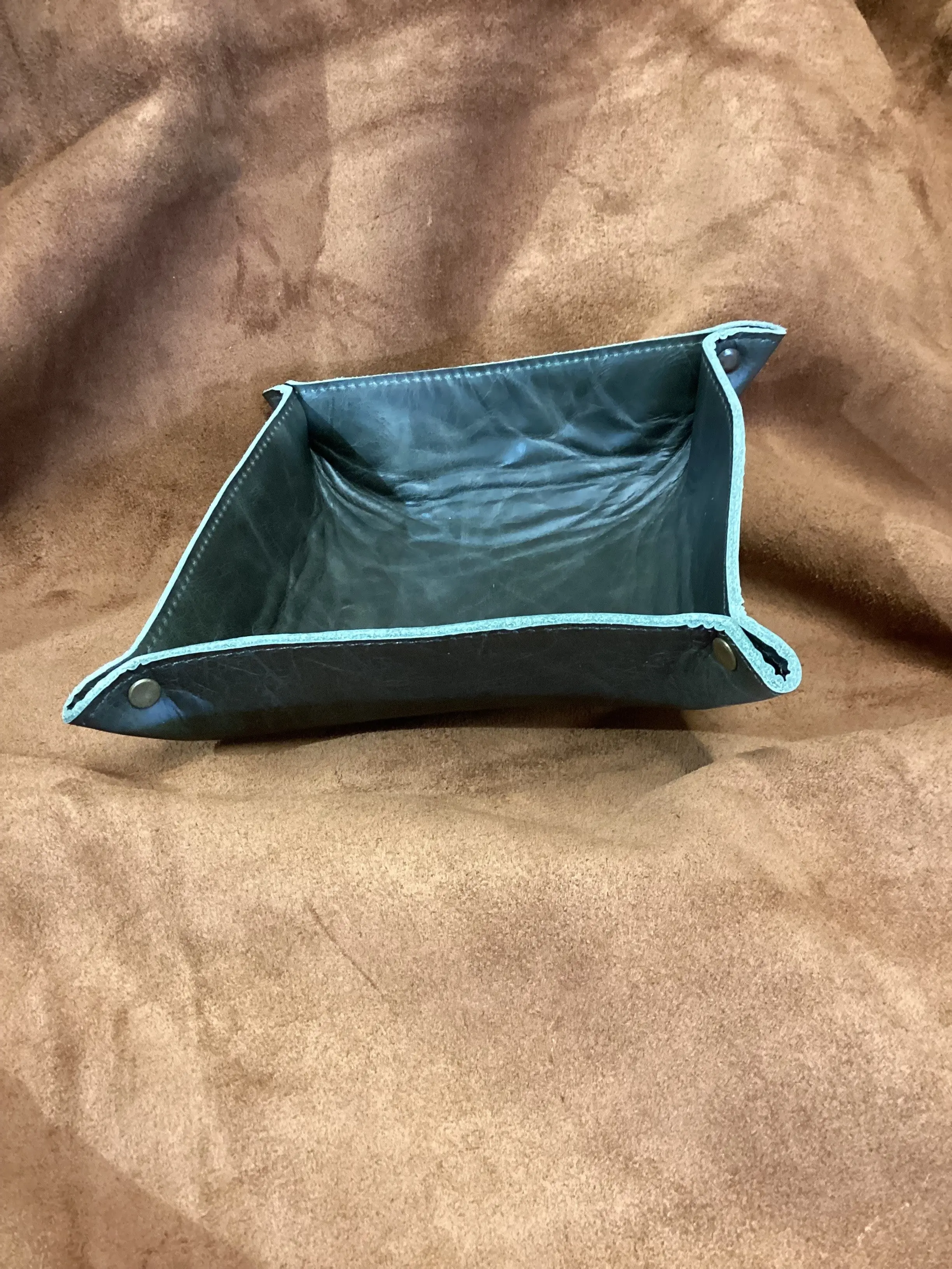 Colorful Leather Trays