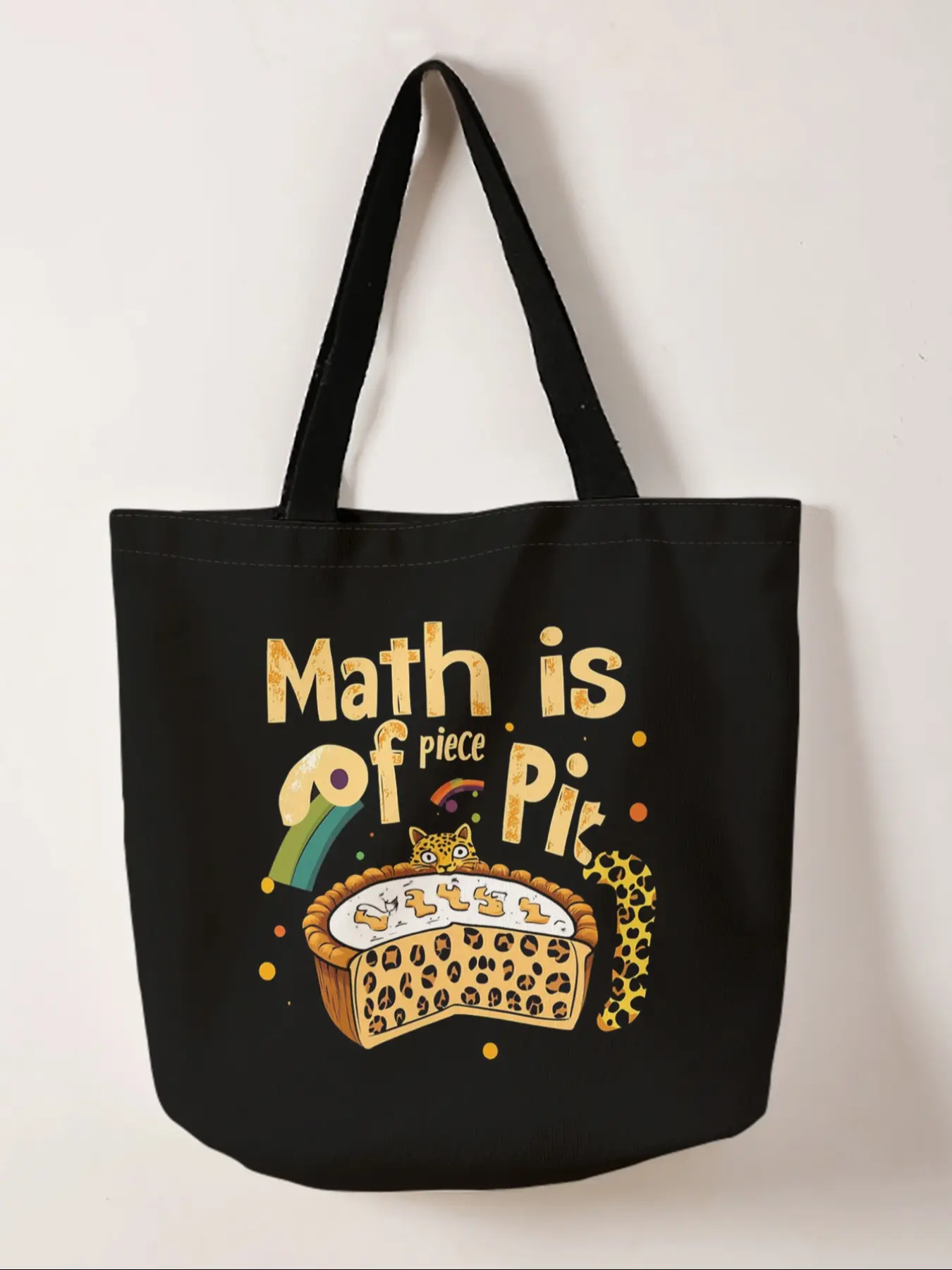Cheetah Pattern Casual Bag, Fashionable Shopping Bag, Storage Bag, Suitable for Travel, Business Trips, All Seasons Use, Casual Commuter Bag