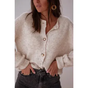 Beige Rufus Cardigan