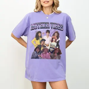 90s Mom Vibes Comfort Colors Shirt, Funny Mama Shirt, Cool Moms Club Gift, Mother's Day Gift, 90s TV Movies, Bootleg Retro Tee, Kitty, Fran