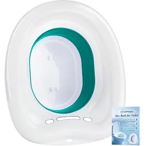 Sitz Bath for - Sitz Bath for Postpartum Soak and - Yoni Seat - Perineal Soaking - Foldable for Hemorrhoids -