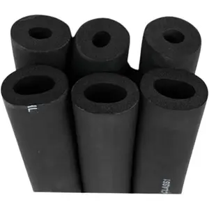 Pipe Insulation Foam Tube 1/2" ID*3/8" TH-6Ft Foam Tubing Black Pipe Cover Heat Preservation for Outdoor Water Pipe Insulation,AC Unit, Guitar Stands, Exercise Machine Handle and Roof Rack Etc