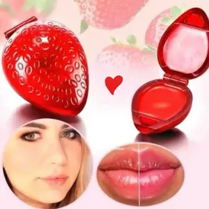 Strawberry Lip Balm 2-in-1 // half Dozen // 6 unidades