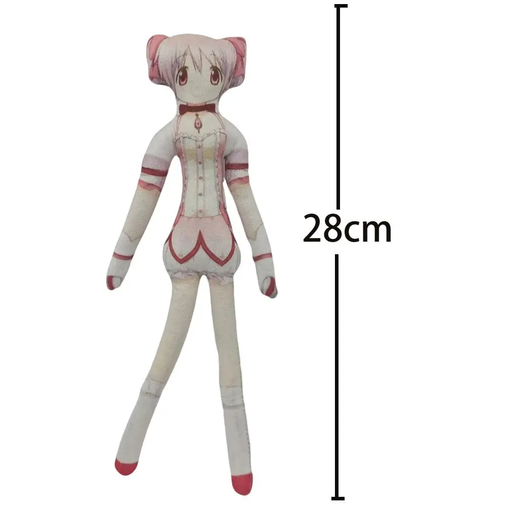 Anime Magical Girl Plush toys Miki Sayaka Tomoe Mami Akemi Homura Kaname Madoka Figure cos Abstract Doll DIY model Birthday Gift