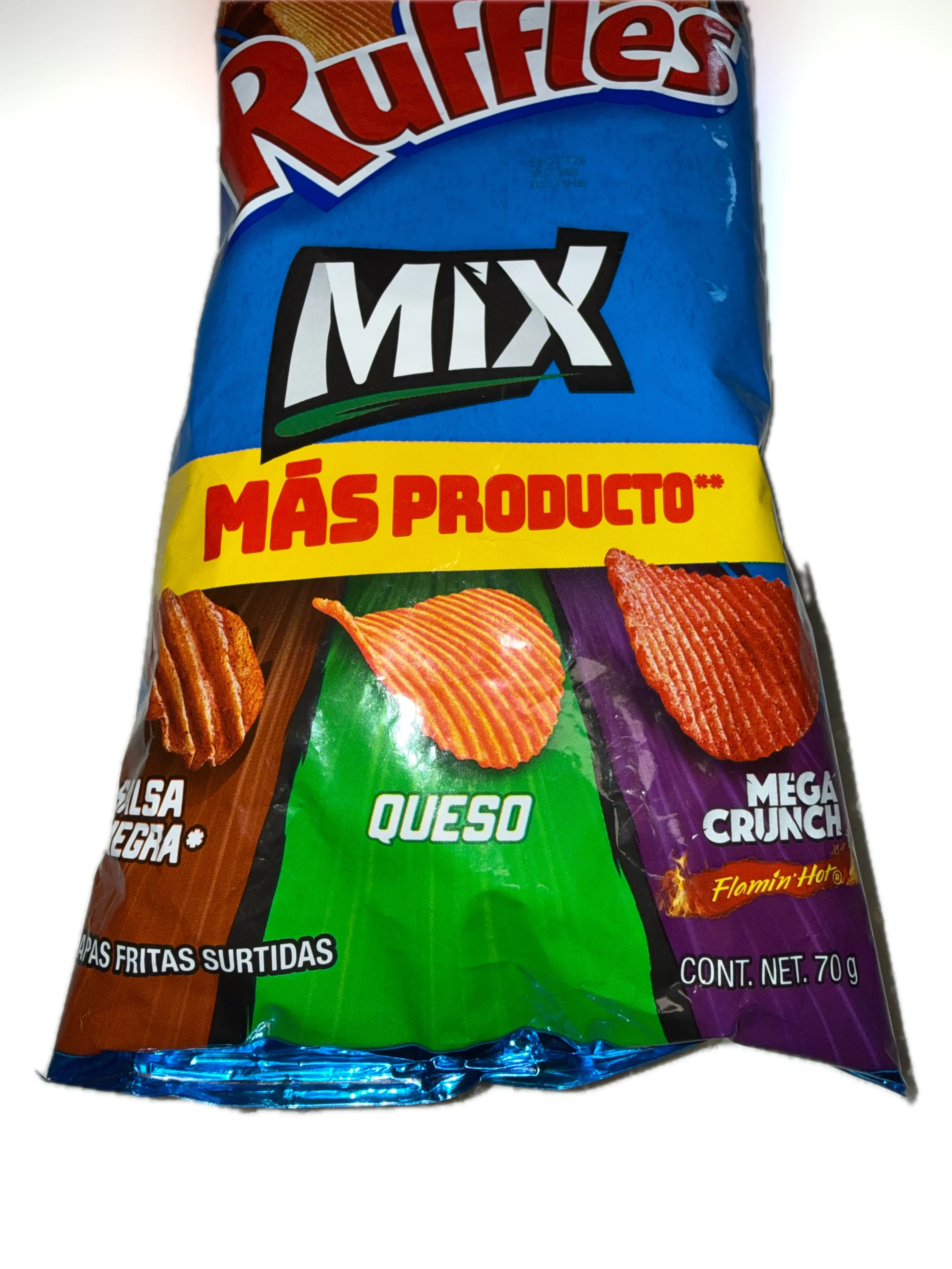 Ruffles Mix Assorted Potato Chips Variety Pack 70g (2.47 oz) Each - Imported from Mexico