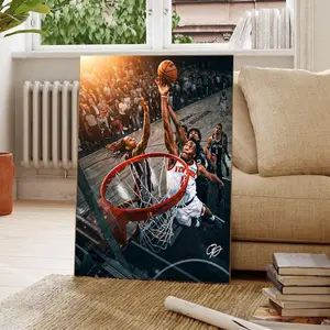 [Unframed] The Hand Of OG Anunoby Basketball Poster, Knicks NBA Finals 2026 Poster, Game Winner Print, NBA Finals Wall Art