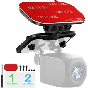 Rear Camera Mount, Dash Camera Mount, Dash Cam Mount, Dash Cam Rear Mount Bracket-Larger Opening & Bonding Area for  View-Ideal for , SUVs, Pickups, RVs,