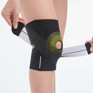 aoFIT Knee Brace，Knee Sleeves，Premium Compressionfor Knee Stability During LegWorkouts，Men&Women，High-Quality，Comfort Breathable，Gym Cycling Running