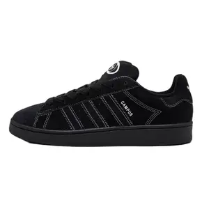 Adidas Campus 00s Core Black White Stitching JP9424 Men's Fashion Sneaker New
