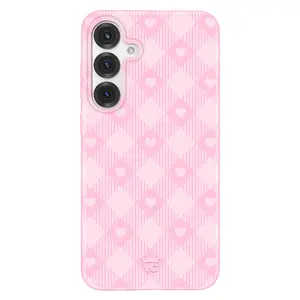 Dolly Pink Gingham Samsung Case