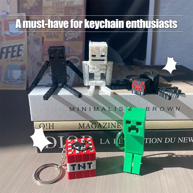 Five-Piece Decorative Character Figurine Set — A gamer’s delight, suitable for home and desktop decor; a gift that appeals to little boys