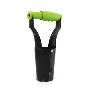 GardeningProducts4Less Flower Bulb Planter Tool - Automatic Soil Release, Depth Marker, Makes Planting Bulbs Easy - Perfect for Planting Tulip, Daffodil, Lily & Dahlia Flower Bulbs