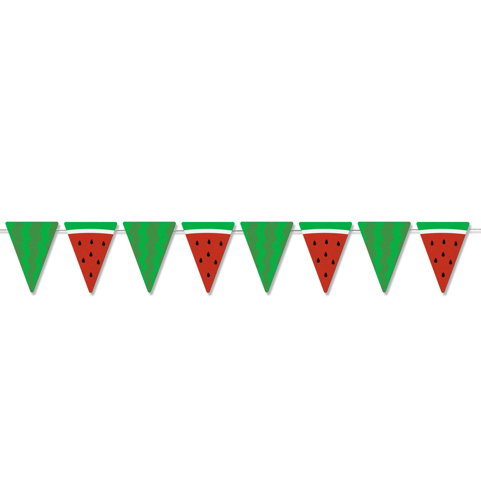 Watermelon Pennants 8 Piece Set