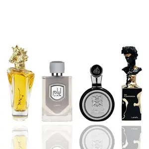 MAAHIR GOLD + LAYAM + FAKHAR LATTAFA MAN + HIS CONFESSION -- 4 PIECE BUNDLE High Quality Fragrance Fragrances Perfumes