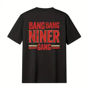 Niner Football Gang for women Cotton T-shirt