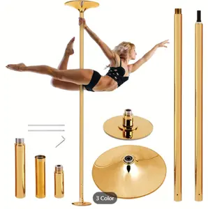 Strip Poles For Home | Removable 45mm Fitness Pole | Rotating And Static Modes Professional Daning Equipment For Club Pub Party Studios Home