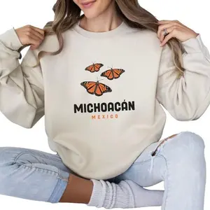 Michoacan Mexico Unisex Sweatshirt - Stylish Gift From Mexico Cotton Fit