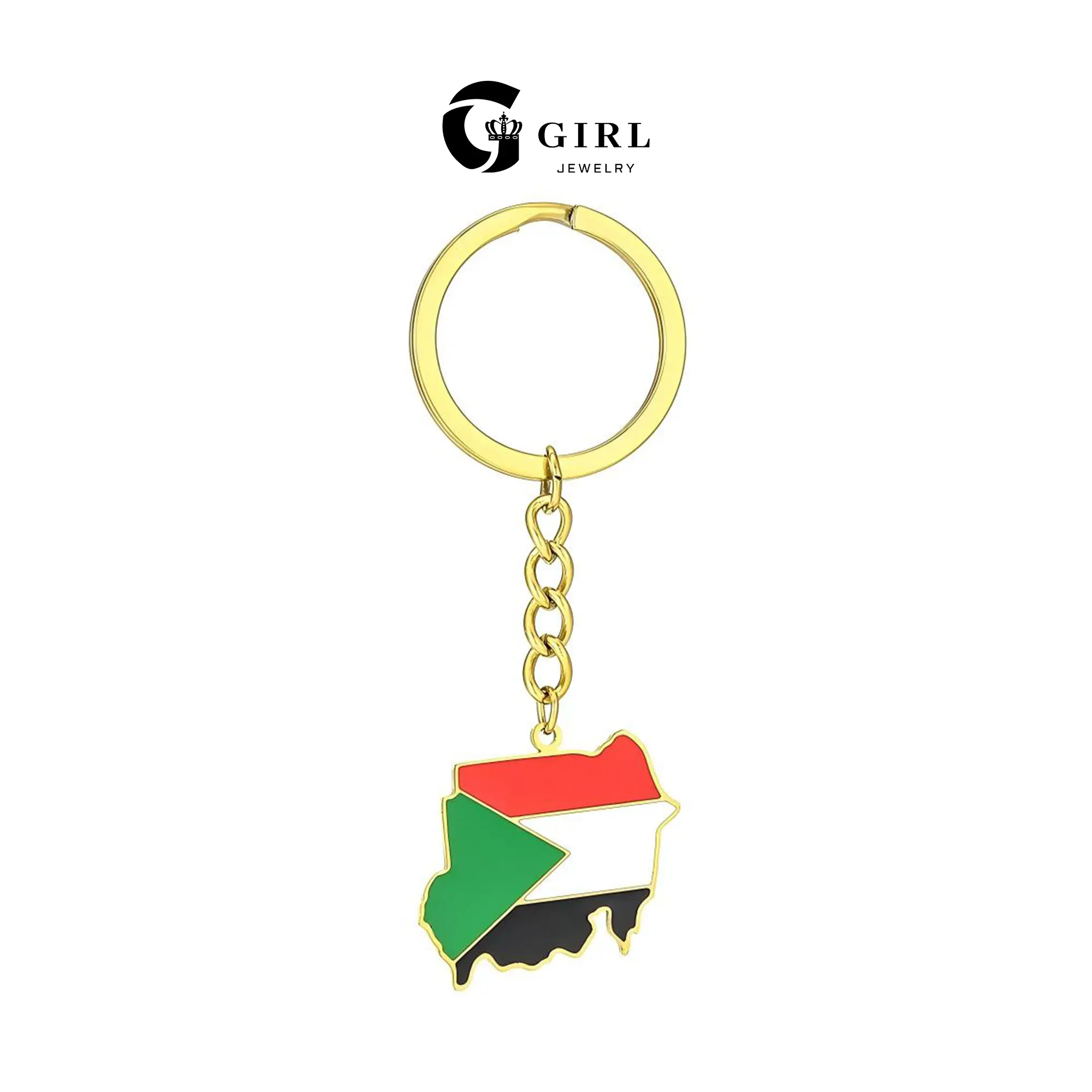 S-Sudan-Keychain