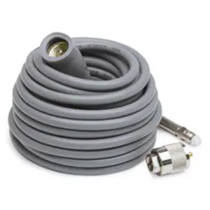 K40 Electronics  18ft Mini8 Pl-fme - Pl Gray Coax Cable