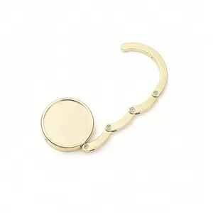 Portable Compact Foldable Handbag Hook, Foldable Purse Hook, Securely Hangs Bags at Cafes Libraries, Unisex Travel Daily Use, Perfect Gift for Fashion Lovers